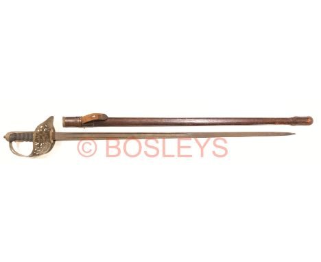 George V Period British Infantry Pattern Officer’s Sword by Wilkinson.This example with the  Wilkinson sword blade number (64