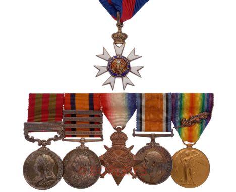 Royal Army Medical Corps Medals of Colonel William Lewis Gray CMG.A fine group spanning 34 years of military service. Compris