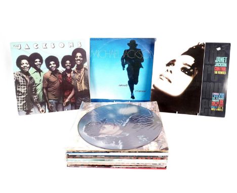 Michael Jackson, Janet Jackson and associated LPs and 12" singles, to include: Thriller; Bad; Smooth Criminal; Forever Michae