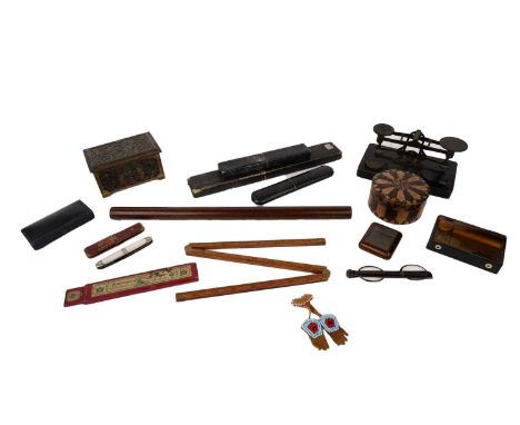 A selection of early 20th Century and later scientific equipment and collectibles, including: an Albert Nestler ‘Rietz’ syste