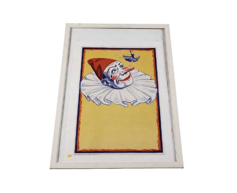 An early 20th Century German circus troupe advertising poster, likely circa 1930, limited edition offset colour lithograph, n