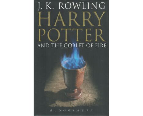 Harry Potter and The Goblet of Fire by J K Rowling Hardback Book edition unknown 2004 with 636 pages published by Bloomsbury 