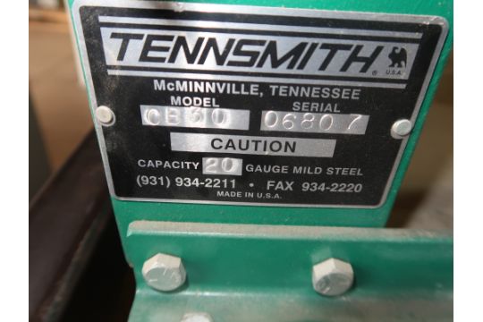 Tennsmith Cleat Bender 20ga Mdl Cb30 Sn 06807 W 11 X 4 5 Work Bench Located At 1802 S 1st