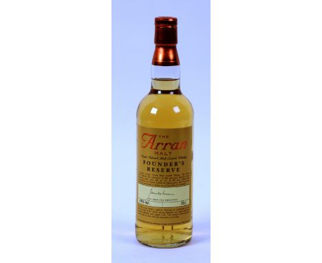 The Arran Malt Founders Reserve Single Island Malt Scotch Whisky, 43% vol, 70cl