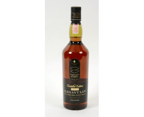 A Lagavulin 'The Distillers Edition' Islay Single Malt Scotch Whisky, limited edition special release 4/500, 43% vol, 70cl, b