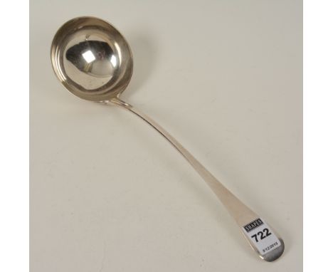 A London 1901 silver ladle, 9toz