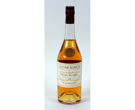 A Glenmorangie Cognac Matured Single Highland Malt Scotch Whisky, matured for 14 years in casks of oak, 110/850, 70cl, 43% vo