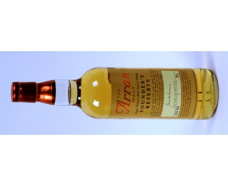 The Arran Malt Founders Reserve Single Island Malt Scotch Whisky, 43% vol, 70cl