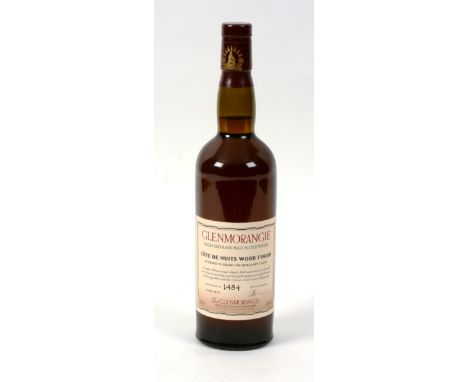 A Glenmorangie 1975 Cote De Nuits Wood Finish Single Highland Malt Scotch Whisky, 70cl, 43% vol, in fitted wooden box