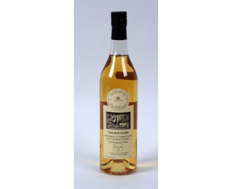 The Bottlers 16 Year Old Fine Single Campbelltown Scotch Malt Whisky, from Sprinkbank Distillery, cask no. 219, bottled May 2