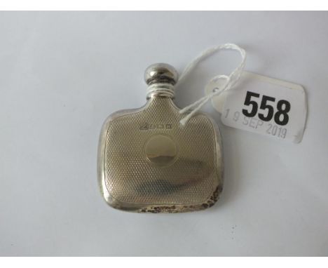 Another scent flask, also with screw on cover, 2” high B’ham 1921 by Z       