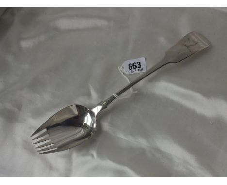 Georgian Irish potato spoon/fork, Dublin 1824     