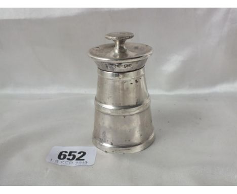 Pepper grinder, 3” high       