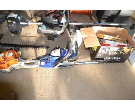 A Einhell petrol chainsaw