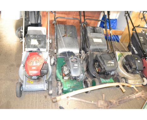 A Macro petrol rotary lawn mower