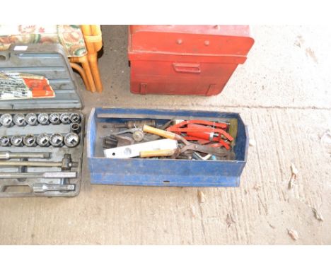 A tool box and contents