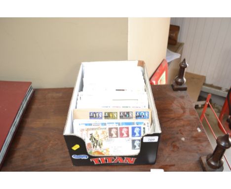 A box of First Day covers 