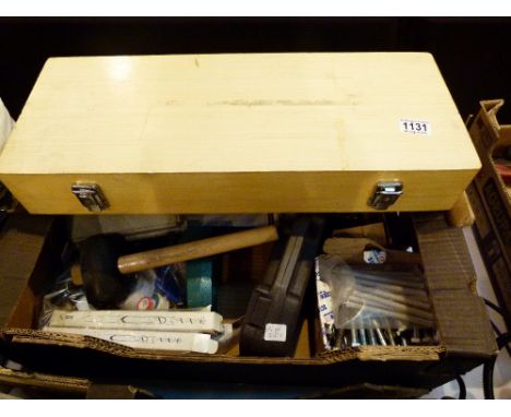 MIXED TOOLS. Box of mixed tools