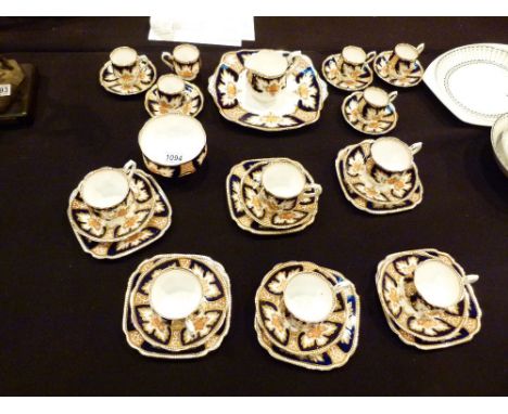 ROYAL ALBERT TEA SERVICE. Royal Albert tea service and part coffee set, some marked Lawley, Regent Street