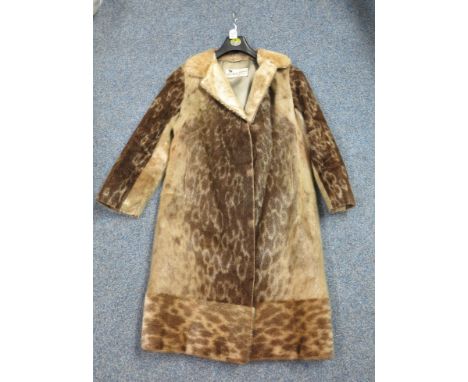 Vintage faux fur leopard print coat by Rich Moller Pedesen, Svendborg, Denmark. (B.P. 24% incl. VAT)