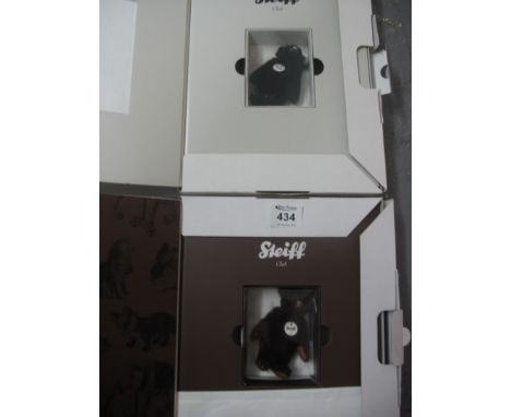 Ten modern boxed Steiff club miniature teddy bears, various. In original boxes. (B.P. 24% incl. VAT)