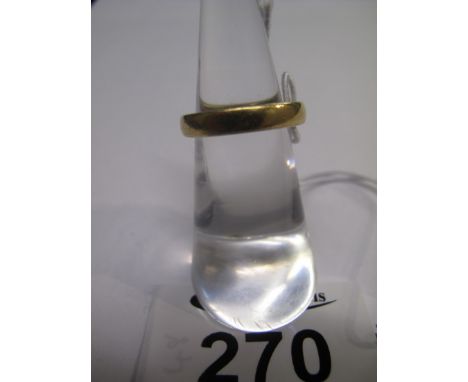 A 22ct gold ring, 6.8g approx. (B.P. 24% incl. VAT)