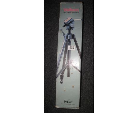 Velbon D-500 camera tripod. (B.P. 24% incl. VAT)