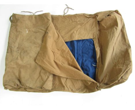 A WWII British Army sleeping bag cover 