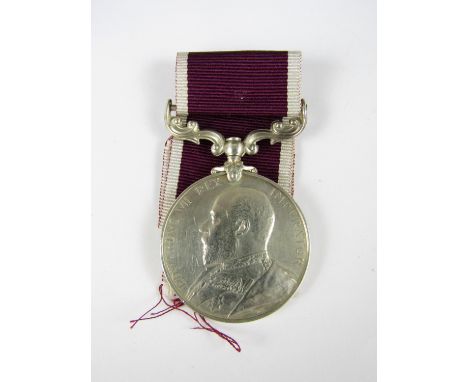 An Edward VII Army Long Service and Good Conduct Medal to 2177 C SJT G Houlden, Gordon Highlanders