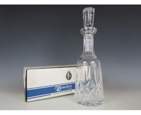 A Waterford Crystal Lismore pattern wine decanter 