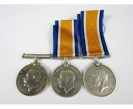 British War Medals respectively to 9574 A Sjt W Bryceland, Scottish Rifles, Pte W G B Ogilvie, 2nd South African Infantry, an