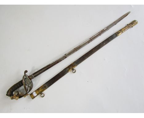 An 1845 Pattern Infantry Officers' sword by Wilkinson, the blade numbered 10978 