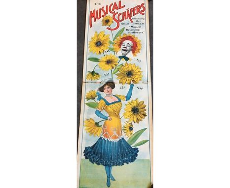 A vintage musical poster