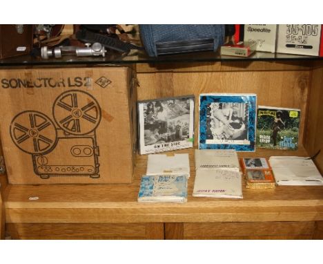 A SELECTION OF 1960'S AND 1970'S STAG FILMS, from Playtime, Harrison Marks etc, nine in total and a Agfa Sonector LS.2 projec