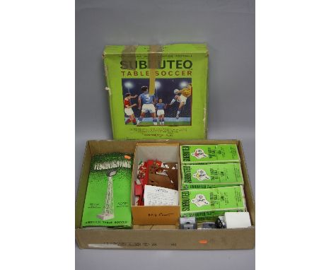 A QUANTITY OF BOXED AND UNBOXED SUBBUTEO ITEMS, to include several heavyweight teams, some figures have been repaired and or/