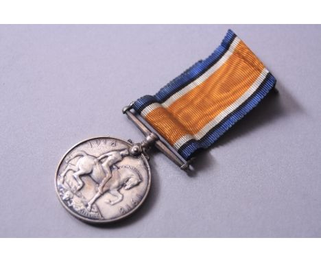 A WWI BRITISH WAR MEDAL, correctly named to 23660 Pte J.Anderson Durham Light Infantry