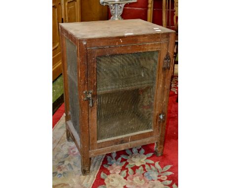 A vintage meat safe.