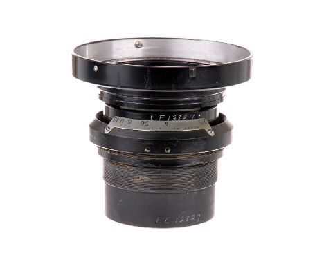 A Kodak Aero-Ektar f/2.5 178mm Lens, serial no. EE12827, body, G-VG, elements, VG, some internal haze, together with another 