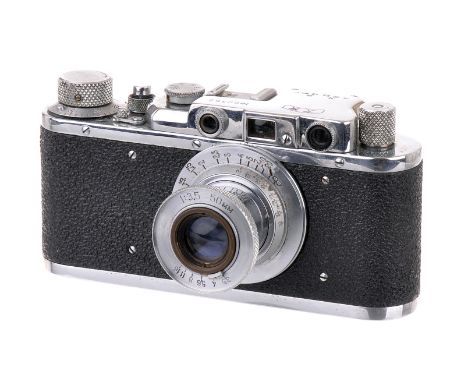 A Replica Popular ‘Da Lai’ Rangefinder Camera, chrome, serial no. 00352, with un-marked f/3.5 50mm lens, chrome, serial no. 4