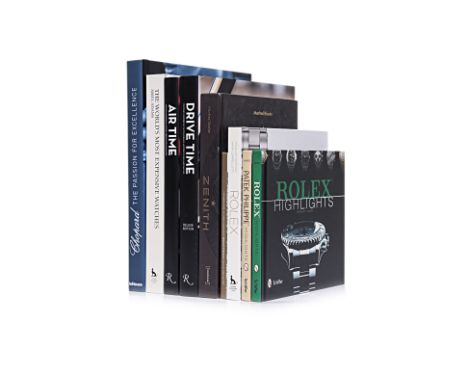JEWELLERY BOOKS - WATCHES (3/3)
COMPRISING;
Air Time: Watches Inspired by Aviation, Aeronautics and Pilots,. Mark Bernardo, R