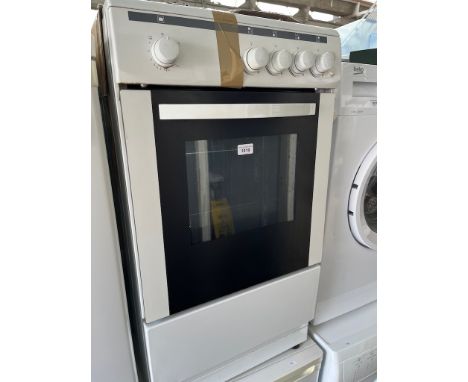 A gas oven with 4 ring hob.  