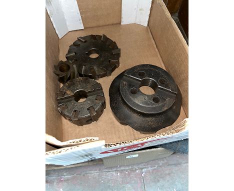 A collection of engineers cutting tools.  