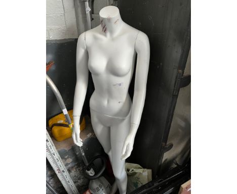 Sold at Auction: A Vintage Siegel, France Plaster Male Mannequin