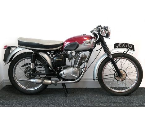 1962 [JEX 110] Triumph T20SH Tiger Cub (Sports Home), 199cc single cylinder vintage motorcycle. This matching numbers example