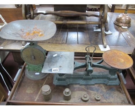 W &amp; T Avery Scales, Salter scales, weights.
