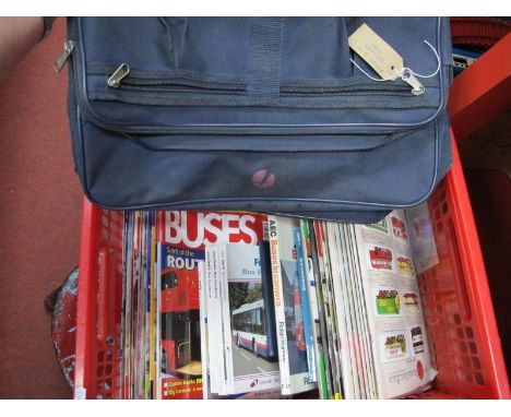 First Bus Drivers Bag, First Bus handbook 2002, 2003, 2005, 2008, Buses in camera, Buses magazines:- One Box.