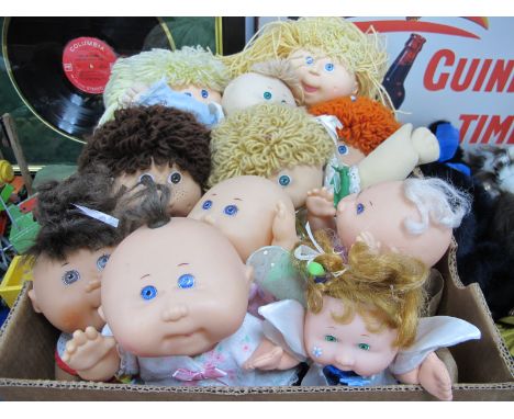 Cabbage Patch Type Dolls, Mattels, Hasbro, etc. (11)