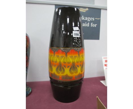 Poole Vase 'Aegan 85' Pattern, mark on base, 40cm high.