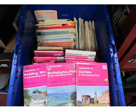 Ordnance Survey, RAC and other maps, approximately 104:- One Box