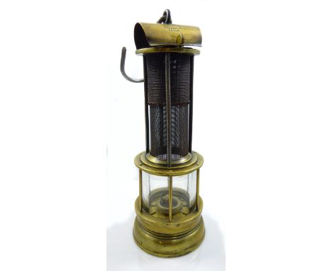 The following 53 lots of miner's lamps and associated items are from the Alan Piggott collection.A circa 1860 Henry Watson of